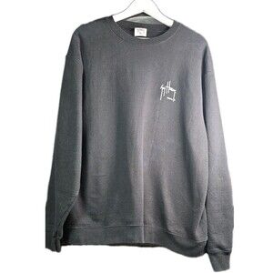 Guy Harvey AFICO Bluewater Barracuda Fish Sweatshirt Black Mens Large